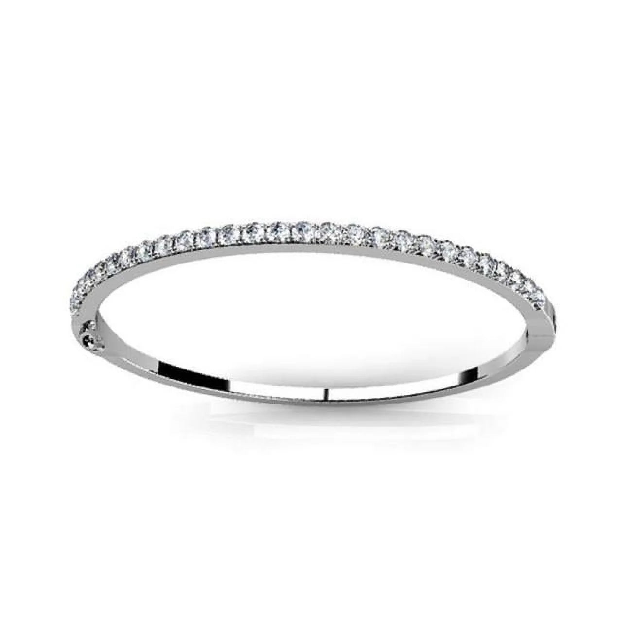 Enterprises 19448 2 CT Diamonds Women Bangle - 14K Gold