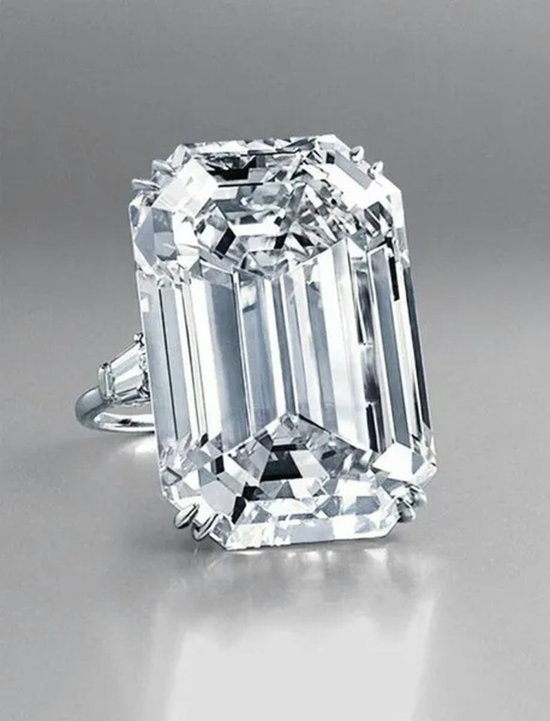 Lady White Sapphire Engagement Wedding Ring Size 6,7,8,9,10