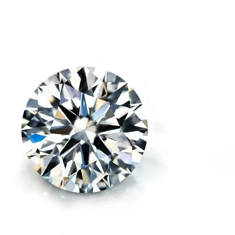 Natural Moissanite D Color Round Shape VVS1 Excellent Clarity Natual Moissanite With GRA Certificate Report and Card 1.0 Carat/ 2.0 Carat /3.0 Carat/4.0 Carat/5.0 Carat,Retail Price $9999