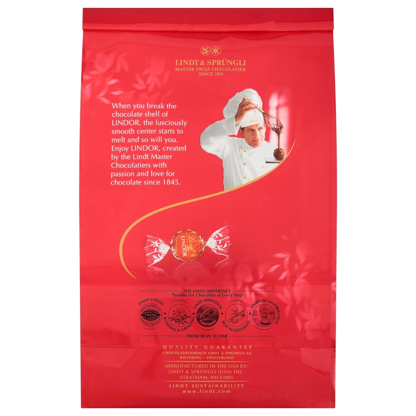 Milk Chocolate Candy Truffles, Milk Chocolate with Melting Truffle Center, 15.2 Oz. Bag