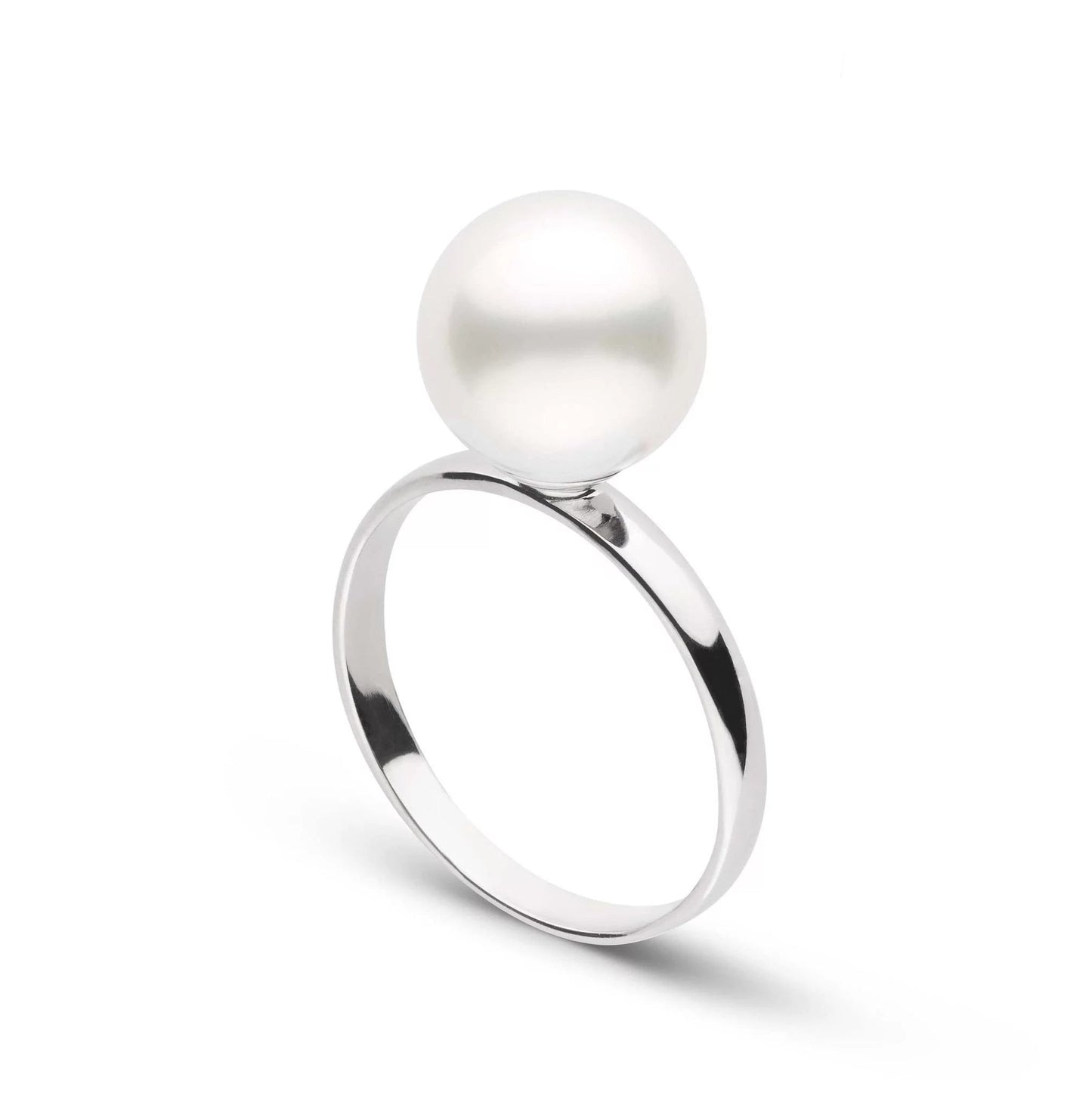 Classic Collection 9.0-10.0 Mm White South Sea Pearl Ring
