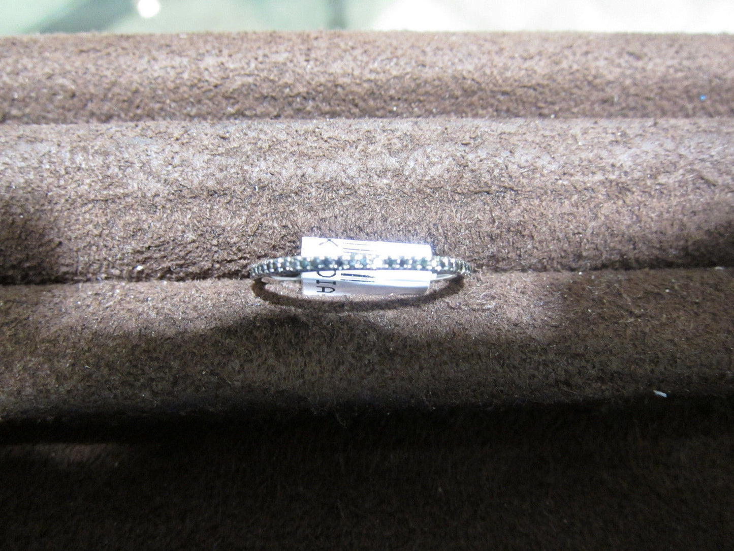 black diamond eternity band