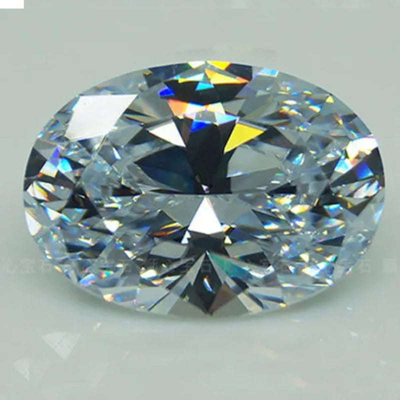 HUGE Unheated 58.73ct White Sapphire 18X25mm Oval Cut AAAAA VVS1 LOOSE GEMSTONE
