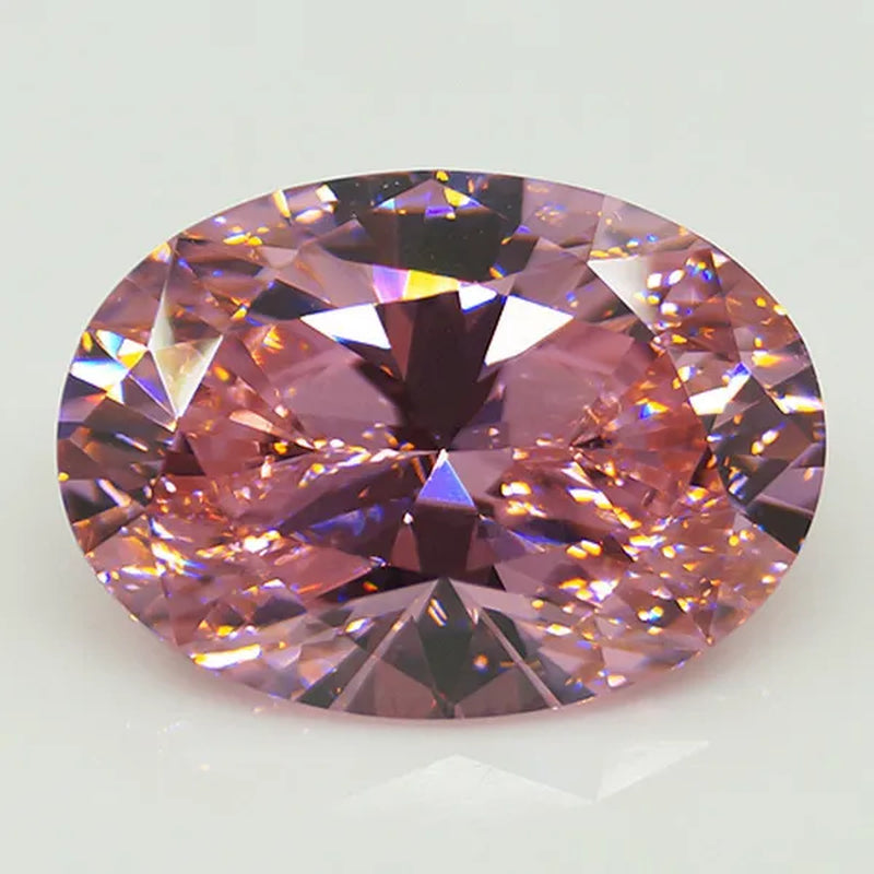 UNHEATED 30.89CT PINK SAPPHIRE 15X20MM DIAMOND Oval CUT AAAA+ LOOSE GEMSTONES