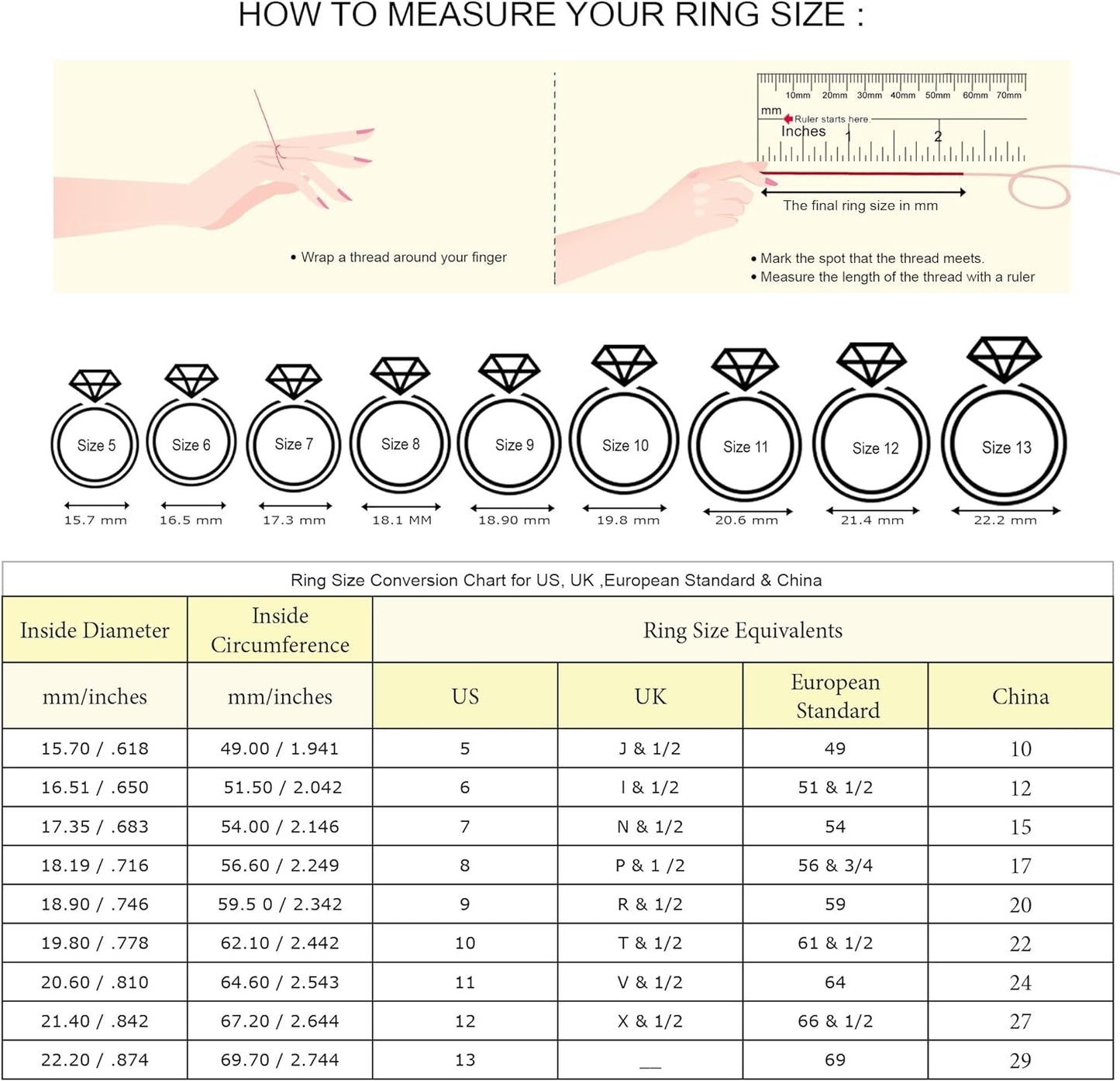 10K White Gold Sky Blue Topaz White Created Sapphire and White Diamond Accent 3-Stone Engagement Ring for Women (1.05 Cttw, round 6MM, Gemstone November Birthstone)