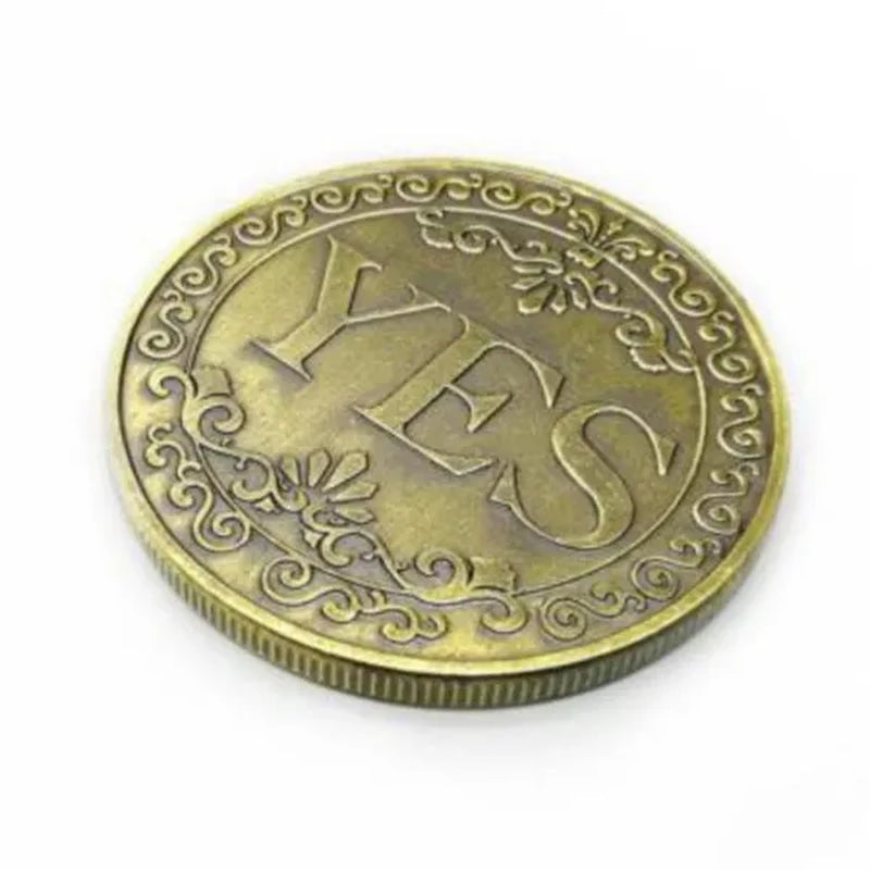 3D Embossed YES NO Decision Lucky Coin Collection Coins