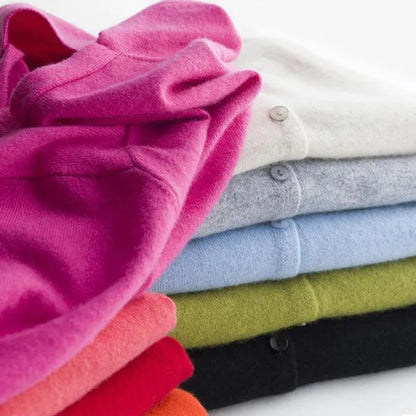 Plus Size S-XXL Spring Fashion Wool Pure Cashmere Sweater Cardigan Pullovers Pull Long Sleeve Women Sweaters Cardigans Outwear Coat