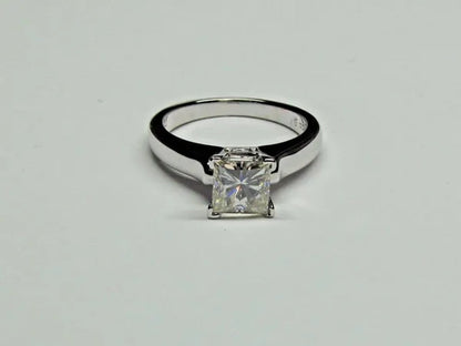 Sparkling 925 Sterling Silver Natural Gemstone White Sapphire Diamond Ring Wedding Engagement Fine Jewelry Size 6 7 8 9 10