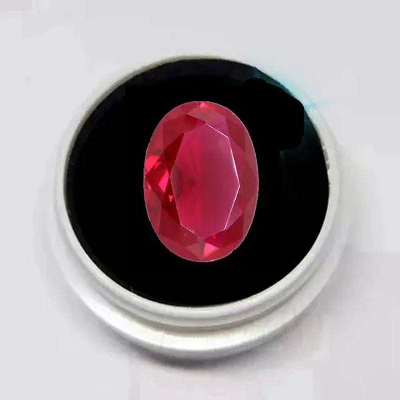 AAAA+ Large Ruby 13x18mm Sri-Lanka Garnet Ruby Oval Cut VVS Loose Gemstone Jewelry