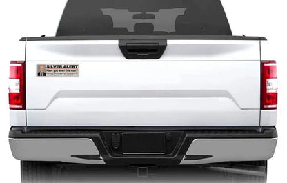 Funny Magnet, Joe Biden Silver Alert (Anti Joe Biden Anti-Democrat Magnet), Vote Donald Trump 2024, 10" X 3" Magnetic Bumper Sticker