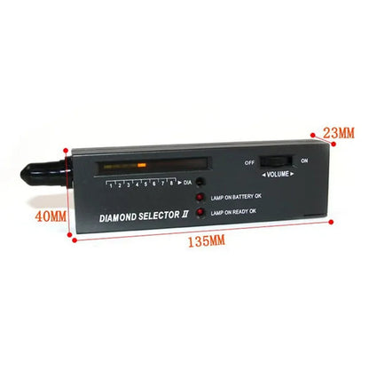 1PC LED Diamond Indicator Test Pen Diamond Tester Gemstone Gem Selector Jewelry Watcher Tool (Without Battery)