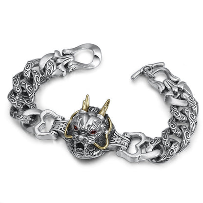 S925 Sterling Silver Creative Temperament Leading Men'S Bracelet