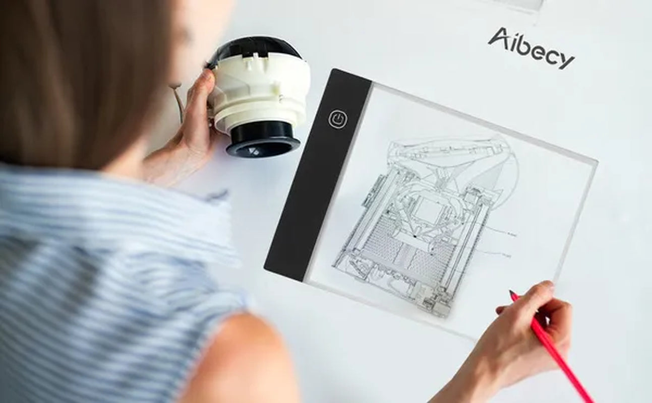 LED A3/A4/A5 Graphic Tablet Light Pad Digital Tablet Copyboard with 3-Level Adjustable Brightness for Tracing Drawing Copying Viewing DIY Art Craft Diamond Painting Supplies