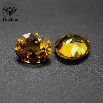 Natural Unheated AAAA 5.50 Cts AAAAA Gemstone Yellow Sapphire 9x11mm Oval Cut Gem Sri-Lanka VVS Loose Gemstone Jewelry