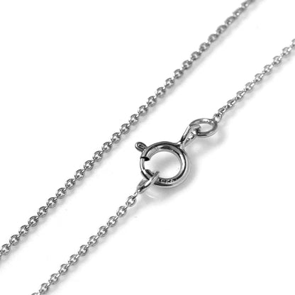 Pear Shape Birthstone Gemstone Antique Finishing 925 Sterling Silver Leaf Vintage Inspired Pendant with 18 Inch Chain Necklace Jewelry for Women