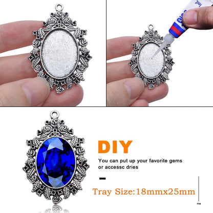 Alloy Trays Blanks Bezel Frame