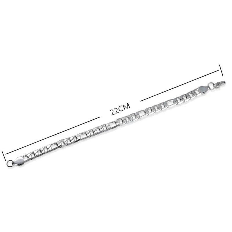 New 925 Sterling Silver Bangle Bracelets Party Gift Fashion Jewelry