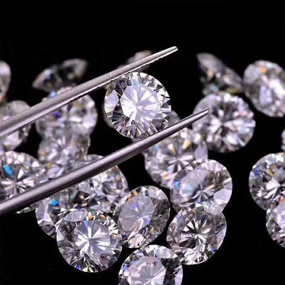 Excellent Moissanite Diamond Loose Gemstones Best G-H Color Undefined Cut Gem Stone For Jewelry Diamond Ring