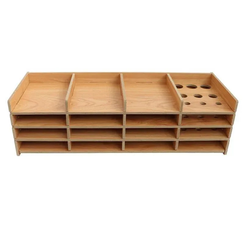 Diamond Painting Tool Tray Point Drill Pen Wood Organizer Holder Detachable Diamond Embroidery Accessories