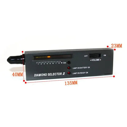 Jewellery Diamond Hardness Meter Gemstone Gem Tester Selector  LED Diamond Indicator Test Pen  Audio Portable  Jewelry Tester Tool