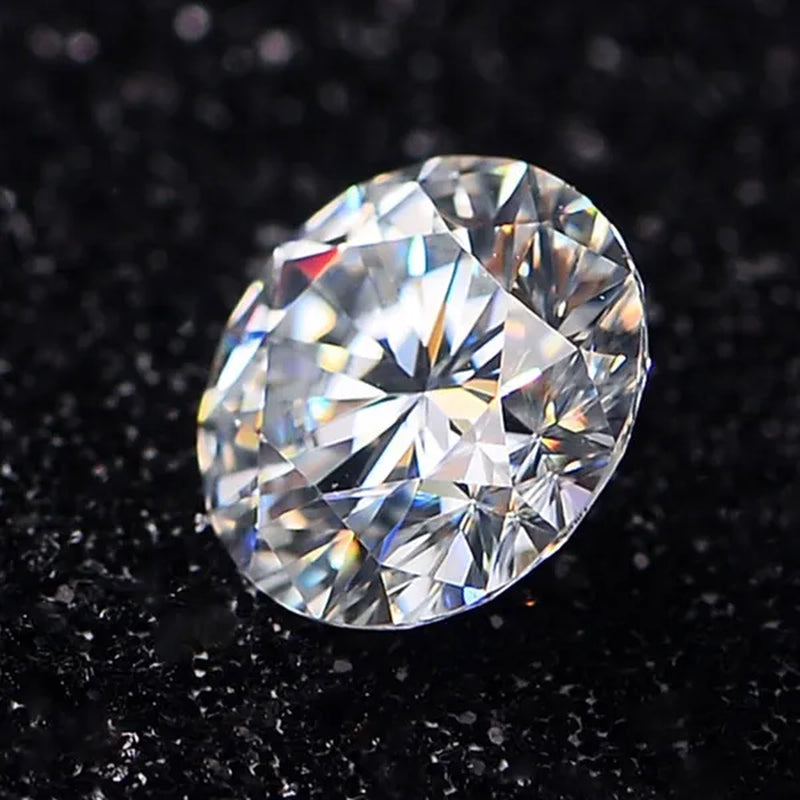HOLYCOME 100% Genuine Loose Gemstones Moissanite Stones GRA 3Ct DEFIJ Color VVS1 Lab Diamond Stone Excellent Cut for Diamond Ring in Bulk Gem