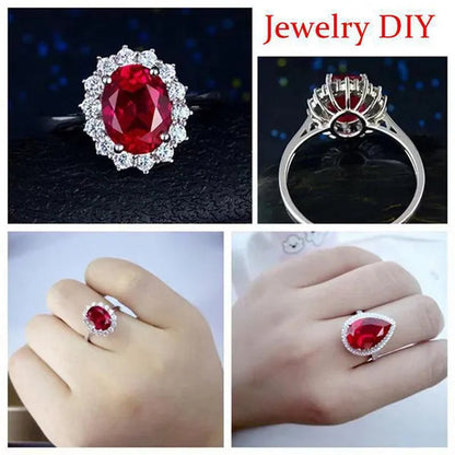 Natural Ruby AAAA+ Unheated 10.50 Cts Natural Mined 11.0Mm Sri-Lanka Garnet Red Ruby round Cut VVS Loose Gem