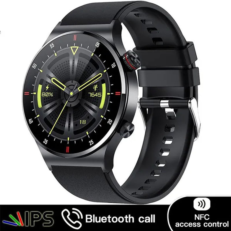 LIGE Bluetooth Call Smart Watch Men HD Screen Sports Bracelet Waterproof ECG Health Monitor Men SmartWatch For Uhren