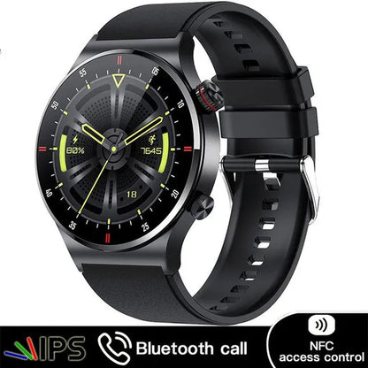 LIGE Bluetooth Call Smart Watch Men HD Screen Sports Bracelet Waterproof ECG Health Monitor Men SmartWatch For Uhren