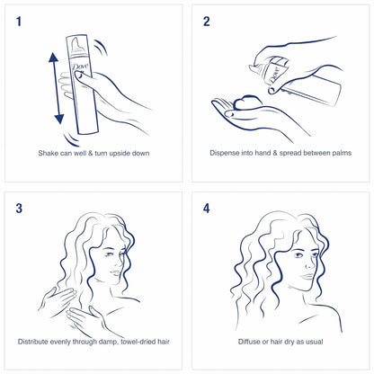 Style+Care Curls Defining Mousse, Soft Hold 7 Oz