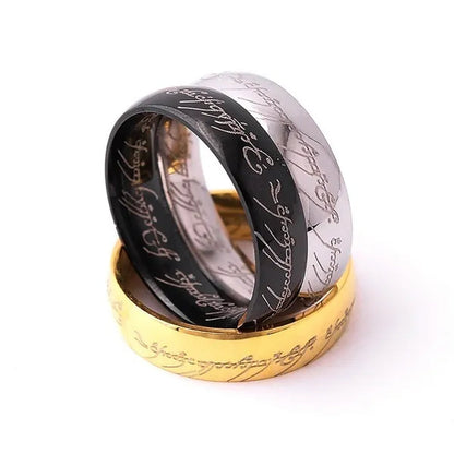 3pcs/set Fashion Lord of The Rings Stainless Steel Rings Engagement Rings Jewelry Gifts