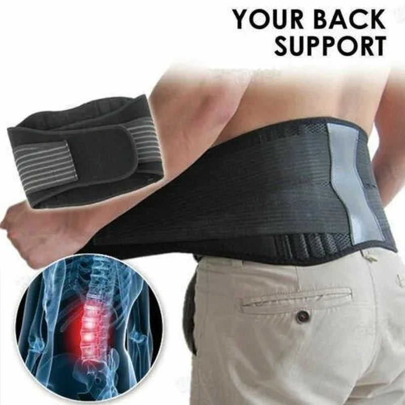New Health Care Adjustable Waist Tourmaline Self Heating Magnetic Therapy Back Waist Support Belt Lumbar Brace Massage Band