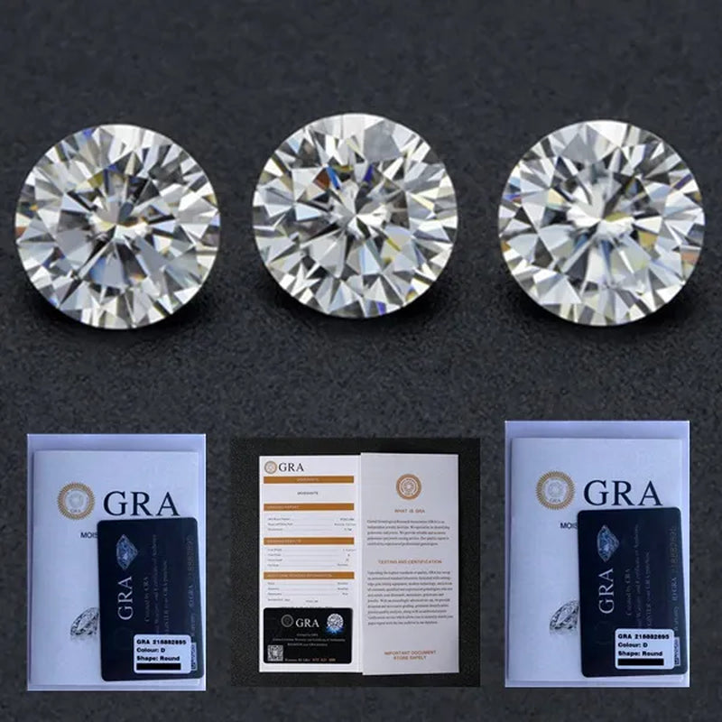 Excellent Loose Gemstones Moissanite Diamond Best G-H Color Undefined Cut Gem Stone for Jewelry Diamond Ring