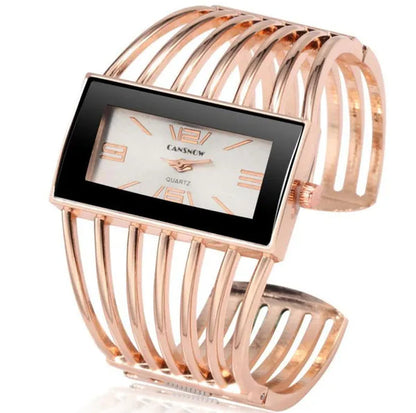 Women's Watches Bangle Bracelet Quartz Watch Women Silver Wrist Watch Rose Gold Quality Ladies Clock reloj mujer zegarek damski
