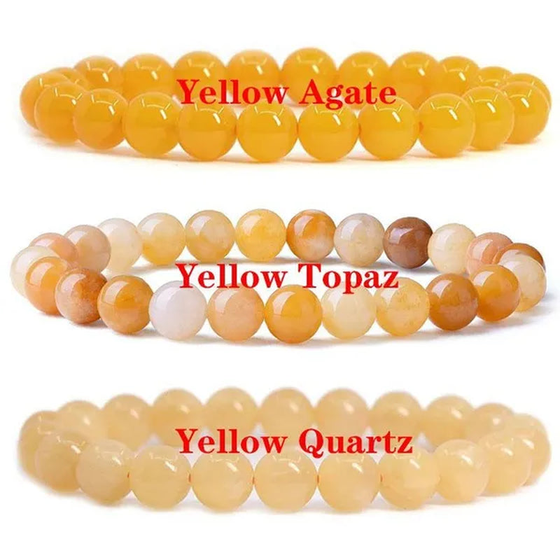6Mm 8Mm Natural Stone Chakra Beaded Charm Bracelets Tiger Eye Amethyst Lapis Lazuli round Beads Bracelet Women Yoga Jewelry