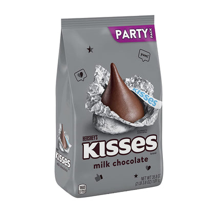 KISSES Milk Chocolate Candy Party Pack, 35.8 Oz