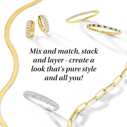 by  Diamond Station Necklace in 14Kt Gold