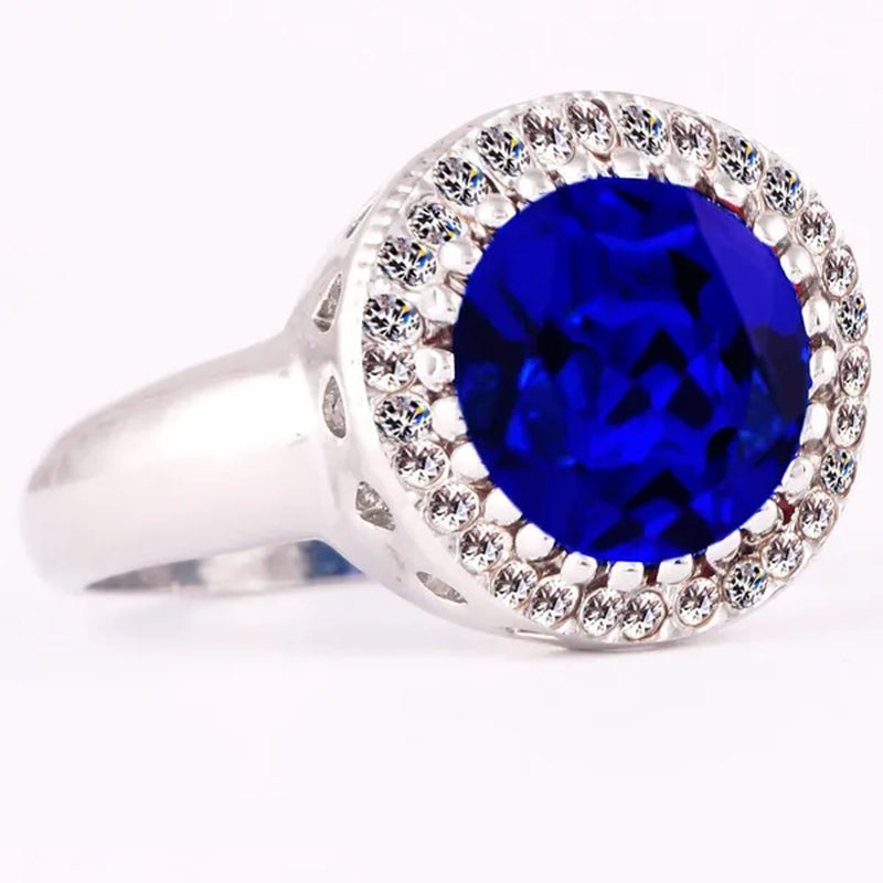 Huge Ruby Sapphire Ring