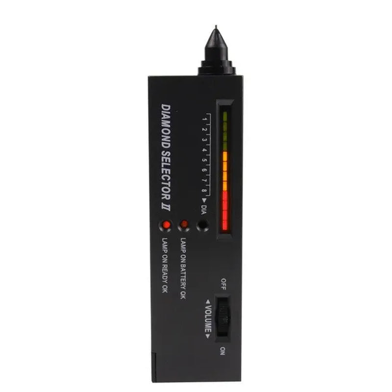 1PC LED Diamond Indicator Test Pen Diamond Tester Gemstone Gem Selector Jewelry Watcher Tool (Without Battery)