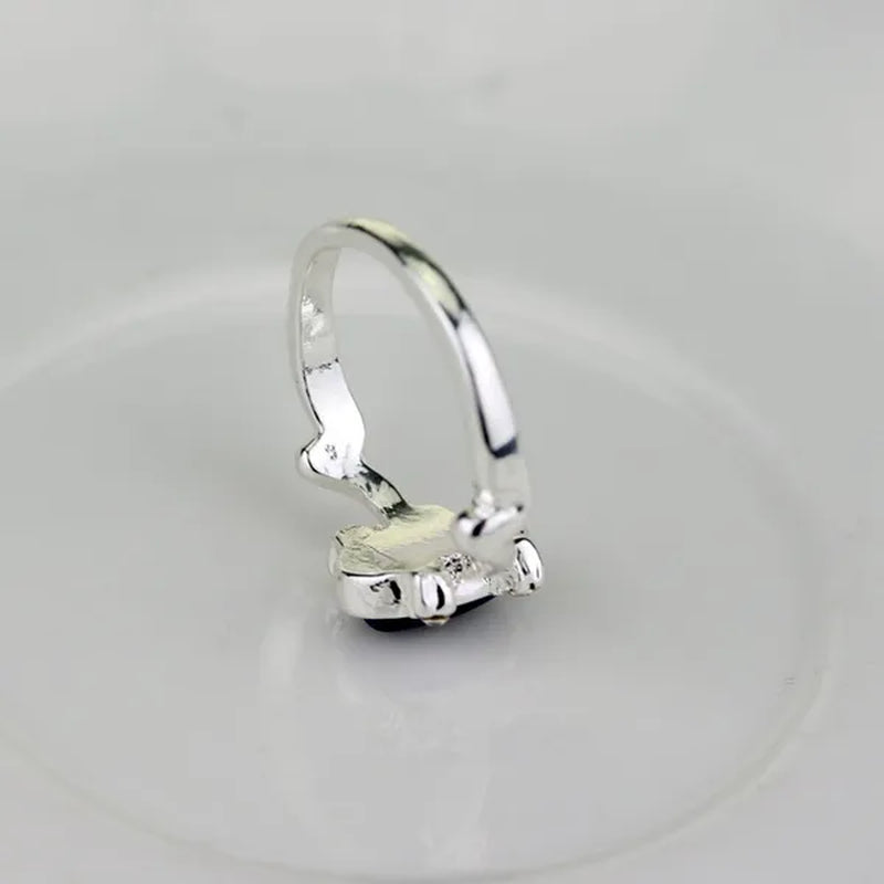 1 pc The Vampire Diaries Rings Elena Gilbert Daylight Rings Vintage Crystal Ring With Blue Lapis Fashion Movies Jewelry Cosplay