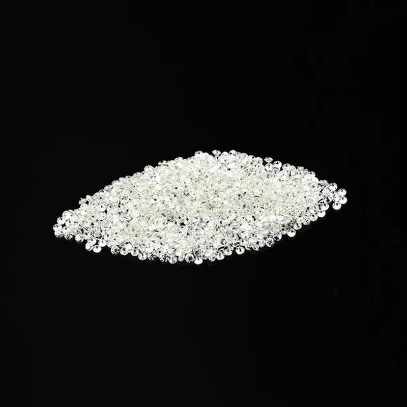 Loose Moissanite Stone Small Size 0.9Mm to 2.9Mm E Color White round Brilliant Cut Loose Beads