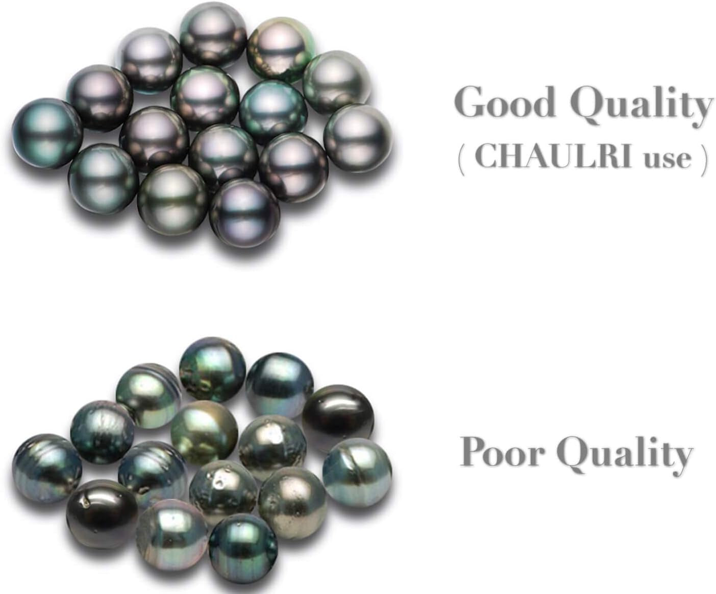 Infinity Earrings AAA Top Grade Genuine Tahitian Black Pearl 8-9Mm 18K Gold Plated 925 Sterling Silver – Birthday Anniversary Jewelry Gifts for Women (18K White Gold)