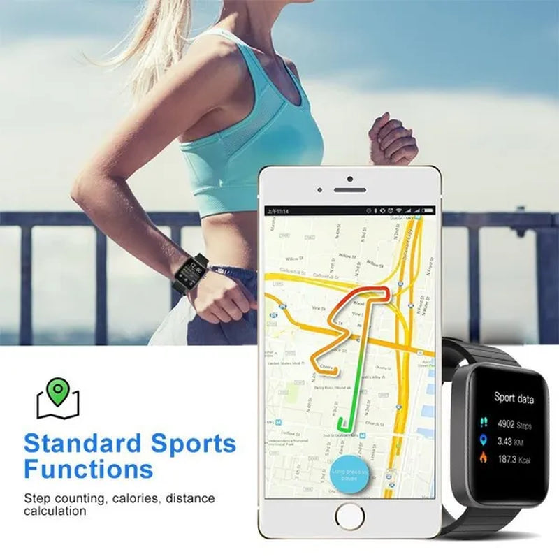 2021 NEW Smart Watch Bluetooth Watch Body Temperature Blood Pressure Blood Oxygen Monitor Wristband Fitness Tracker Bracelet Heart Rate Monitor Smartwatch 1.54" Large Screen with Flashlight PK DZ09 Apple Watch series 6 5 4 Galaxy Watch Active