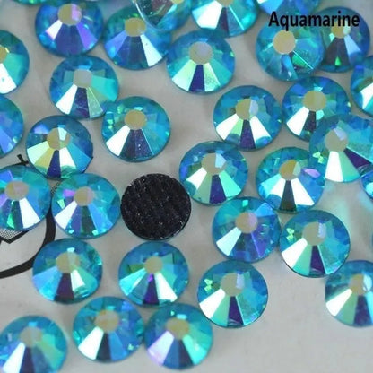SS6-SS30 High Quality Hotfix Rhinestone Hot Fix Diamond Iron on Rhinestones for DIY