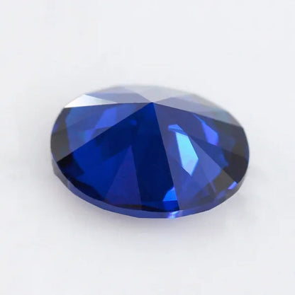 Unheated Blue Sapphire 4.76Cts 10X12Mm Oval Cut Shape AAAAA VVS Loose Gemstone