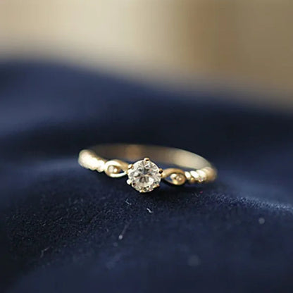 Newest Design Women 18K Gold Plated and 925 Sterling Silver White Sapphire Diamond Thin Ring Wedding Engagement Party Rings Jewelry