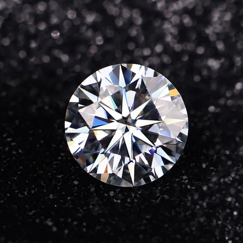 HOLYCOME 100% Genuine Loose Gemstones Moissanite Stones GRA 3Ct DEFIJ Color VVS1 Lab Diamond Stone Excellent Cut for Diamond Ring in Bulk Gem