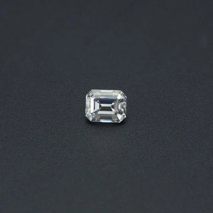 White D Color VVS Emerald cut Loose Moissanite diamond Stone 1ct 5x7mm with certificate