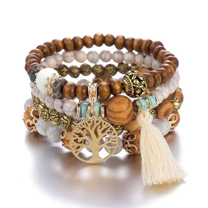 Multi-layer Beaded Bracelets for Women