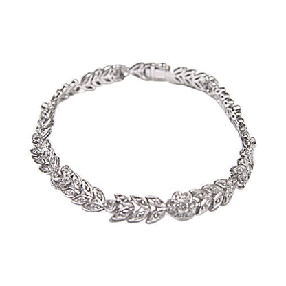 ROUND BRILLIANT SH DIAMOND ANTIQUE REPRODUCTION FLOWER