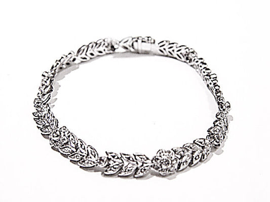ROUND BRILLIANT SH DIAMOND ANTIQUE REPRODUCTION FLOWER